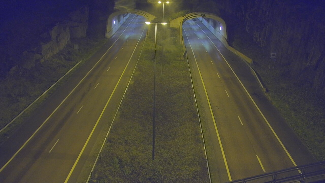 Weather Camera Image Väg 7 Fredrikshamn Kolsila bom väst, Hamina, Kymenlaakso