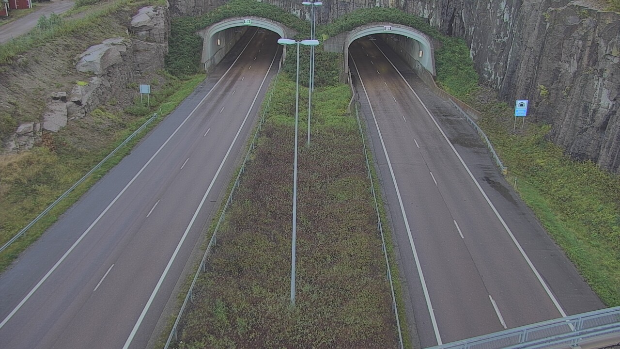 Weather Camera Image Väg 7 Fredrikshamn Kolsila bom väst, Hamina, Kymenlaakso
