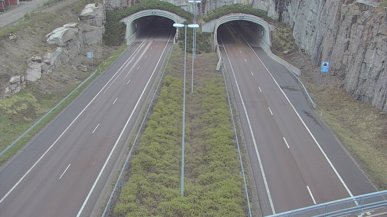 Weather Camera Image Väg 7 Fredrikshamn Kolsila bom väst, Hamina, Kymenlaakso
