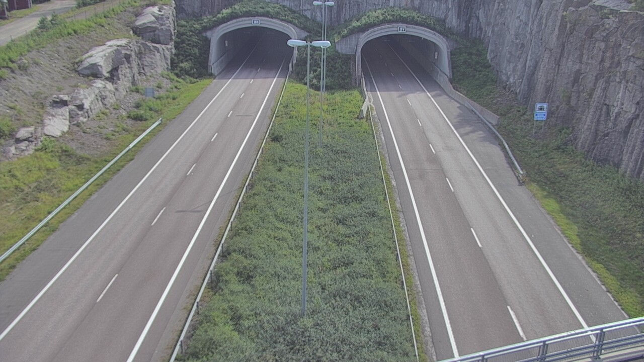 Weather Camera Image Väg 7 Fredrikshamn Kolsila bom väst, Hamina, Kymenlaakso