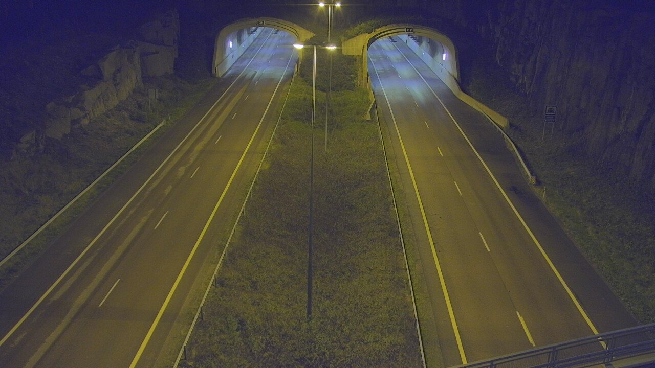 Weather Camera Image Väg 7 Fredrikshamn Kolsila bom väst, Hamina, Kymenlaakso