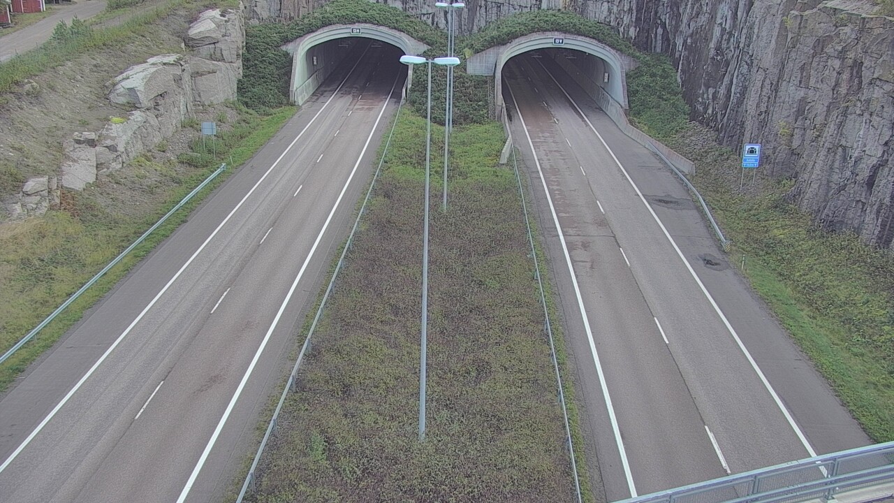 Weather Camera Image Väg 7 Fredrikshamn Kolsila bom väst, Hamina, Kymenlaakso