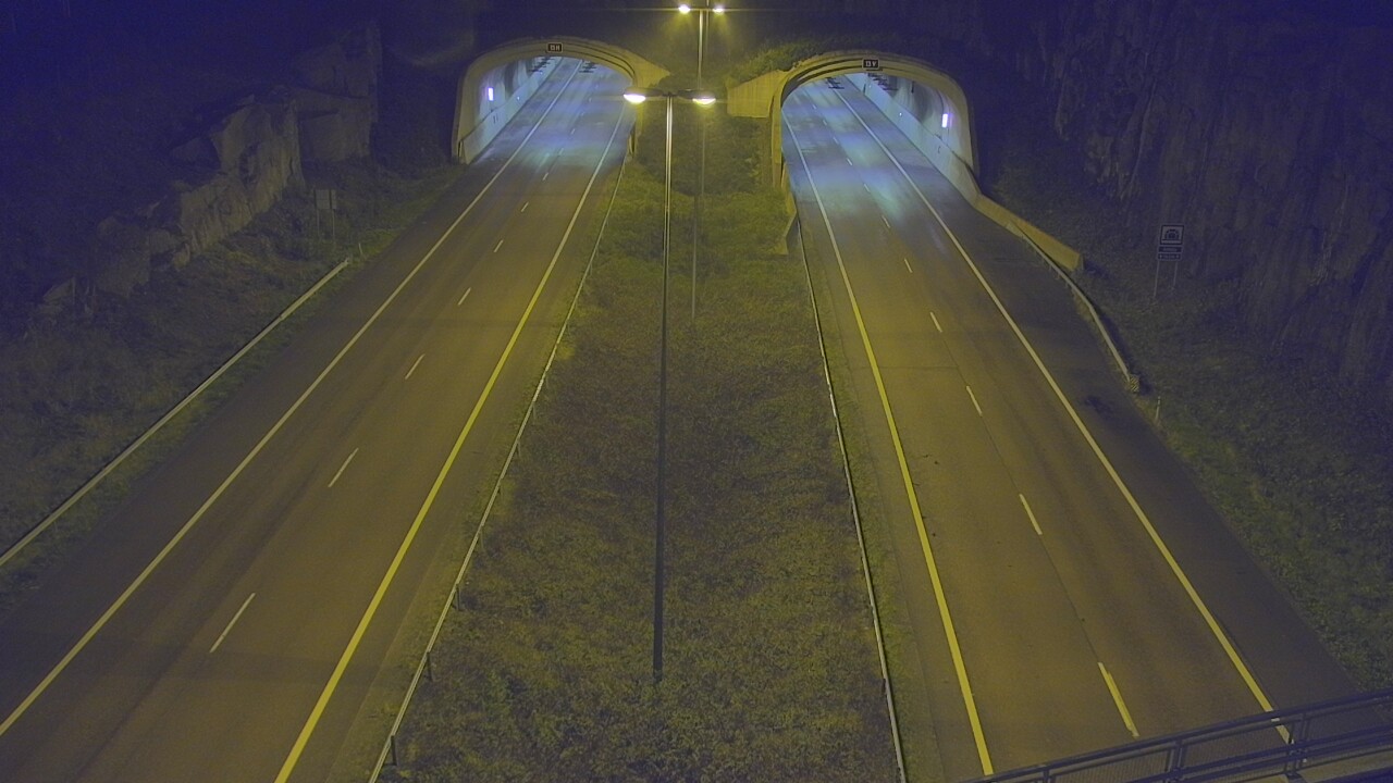 Weather Camera Image Väg 7 Fredrikshamn Kolsila bom väst, Hamina, Kymenlaakso