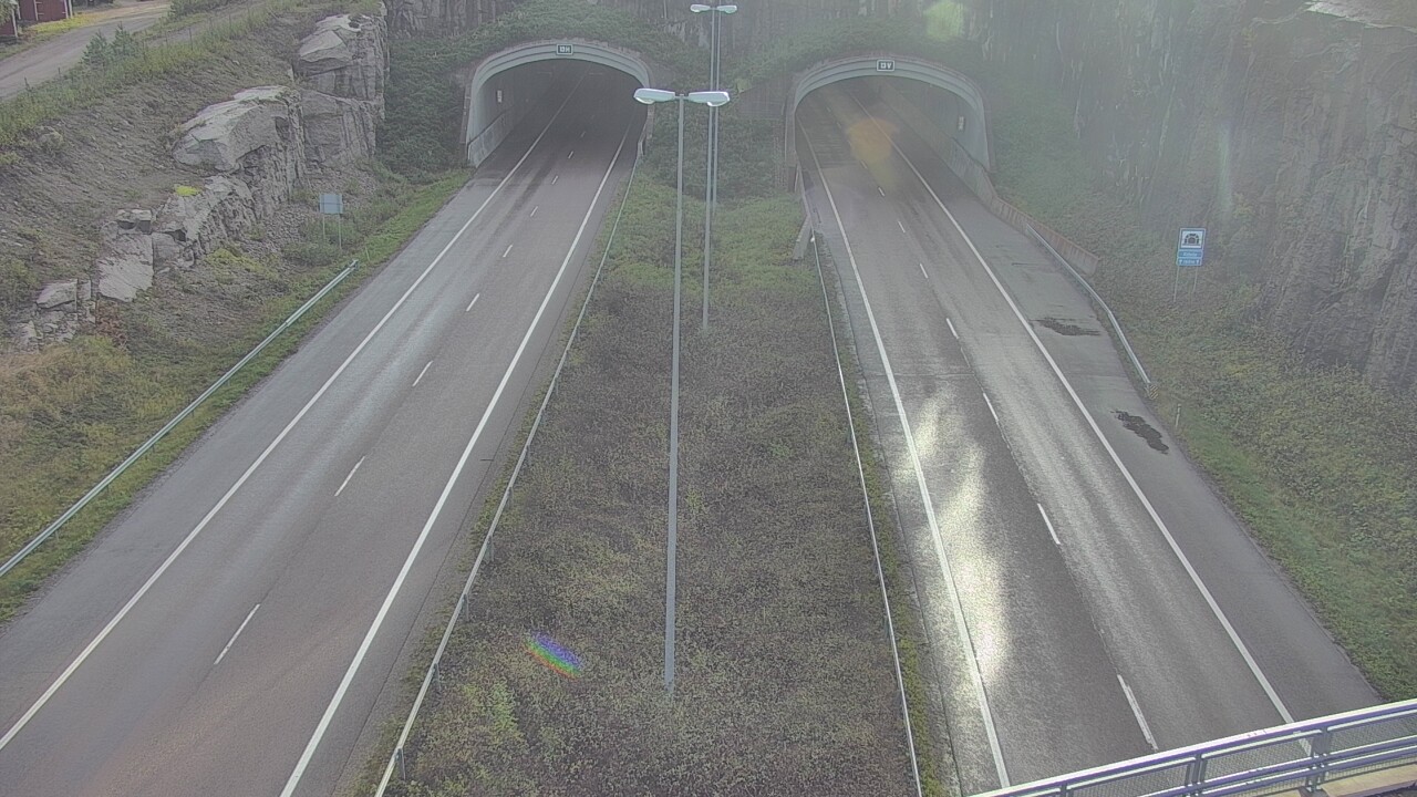 Weather Camera Image Väg 7 Fredrikshamn Kolsila bom väst, Hamina, Kymenlaakso