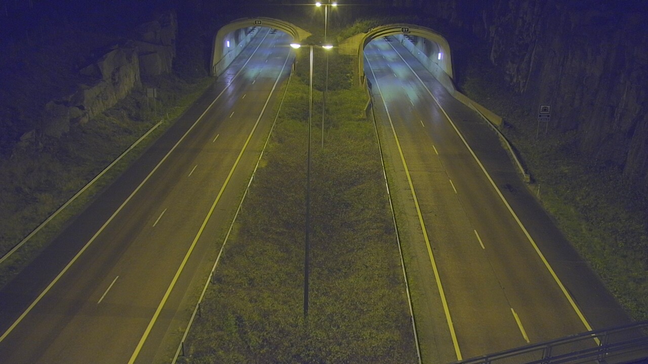 Weather Camera Image Väg 7 Fredrikshamn Kolsila bom väst, Hamina, Kymenlaakso