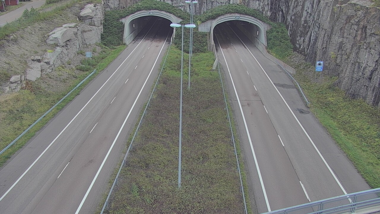 Weather Camera Image Väg 7 Fredrikshamn Kolsila bom väst, Hamina, Kymenlaakso