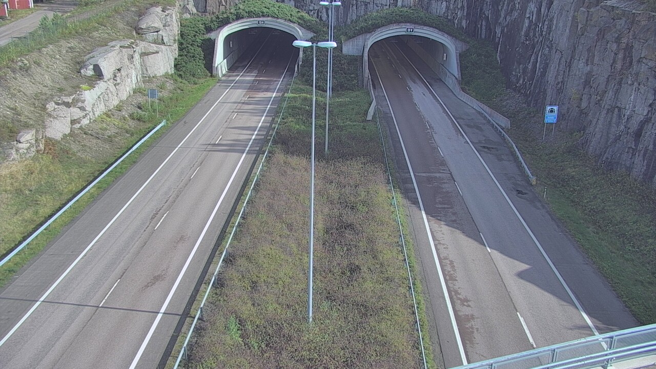 Weather Camera Image Väg 7 Fredrikshamn Kolsila bom väst, Hamina, Kymenlaakso