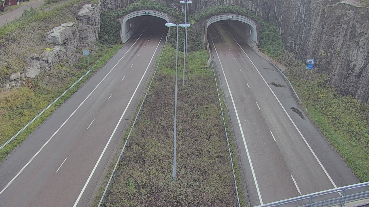Weather Camera Image Väg 7 Fredrikshamn Kolsila bom väst, Hamina, Kymenlaakso