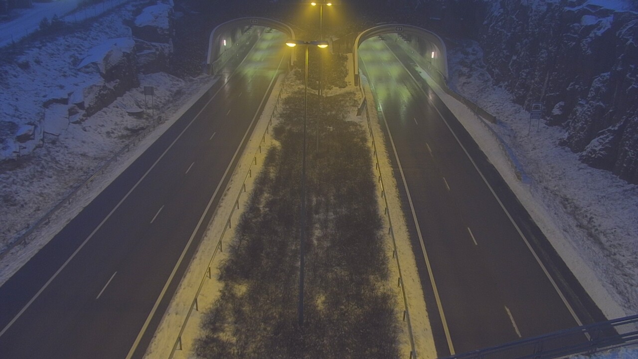 Weather Camera Image Väg 7 Fredrikshamn Kolsila bom väst, Hamina, Kymenlaakso