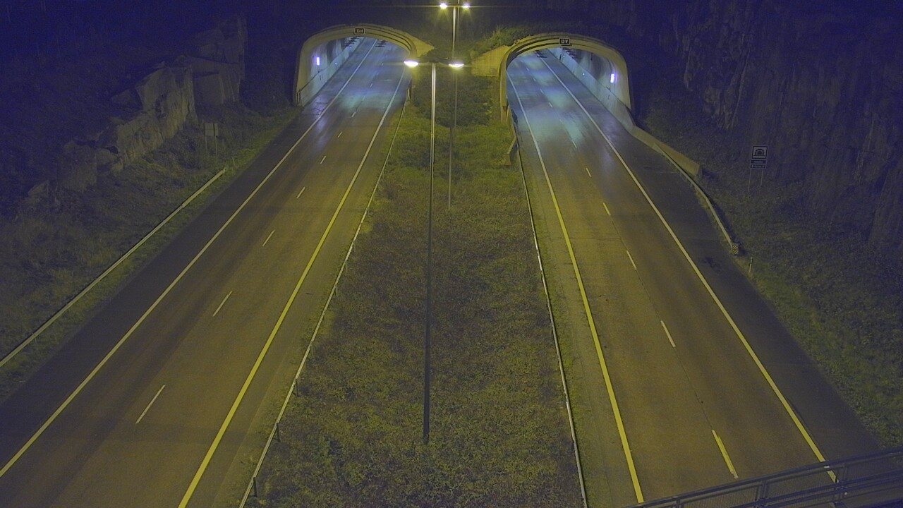 Weather Camera Image Väg 7 Fredrikshamn Kolsila bom väst, Hamina, Kymenlaakso