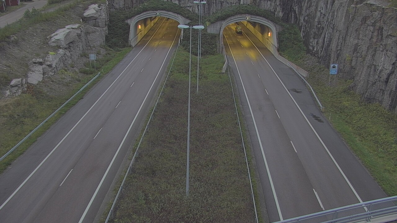 Weather Camera Image Väg 7 Fredrikshamn Kolsila bom väst, Hamina, Kymenlaakso