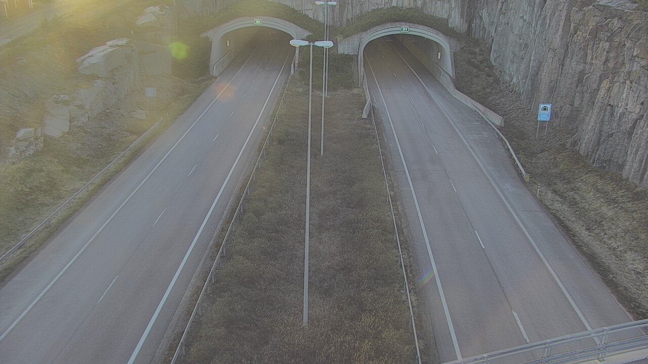 Weather Camera Image Väg 7 Fredrikshamn Kolsila bom väst, Hamina, Kymenlaakso