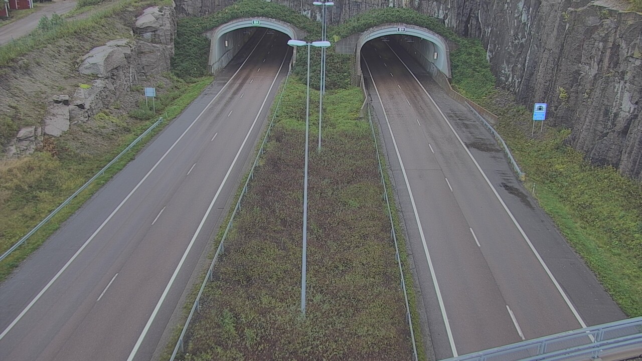 Weather Camera Image Väg 7 Fredrikshamn Kolsila bom väst, Hamina, Kymenlaakso