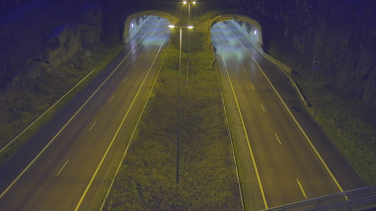 Weather Camera Image Väg 7 Fredrikshamn Kolsila bom väst, Hamina, Kymenlaakso
