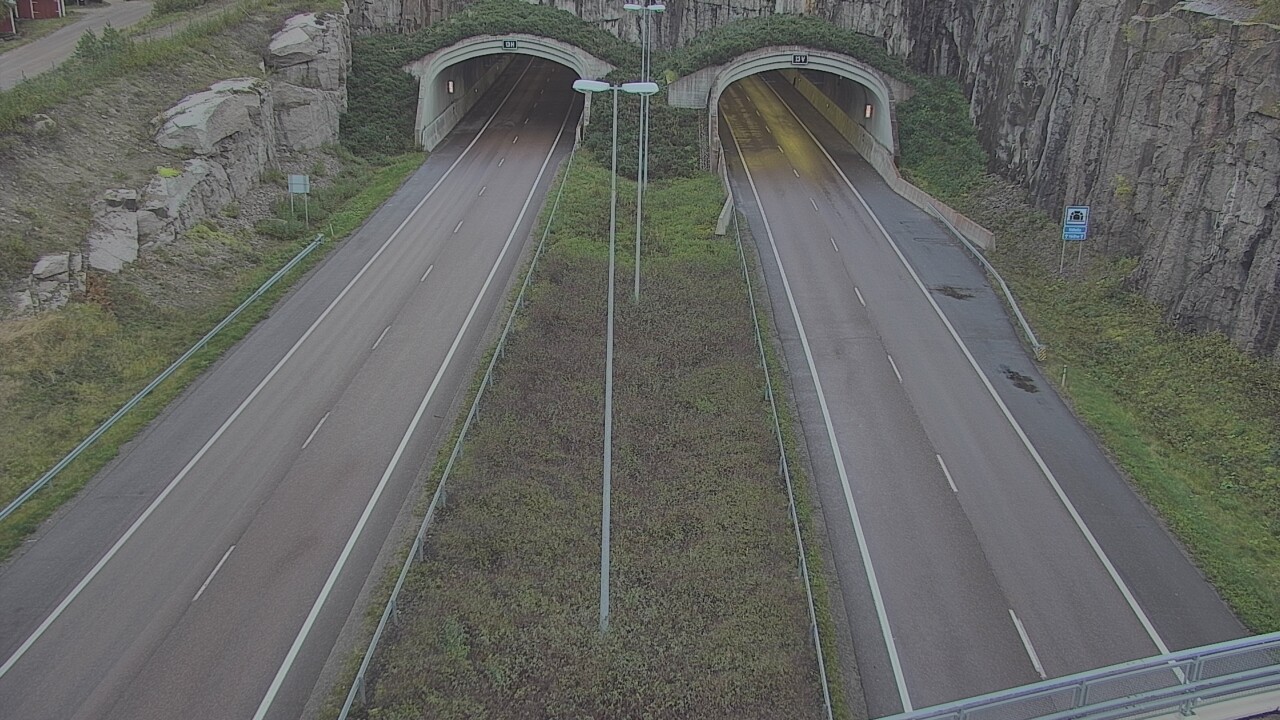 Weather Camera Image Väg 7 Fredrikshamn Kolsila bom väst, Hamina, Kymenlaakso