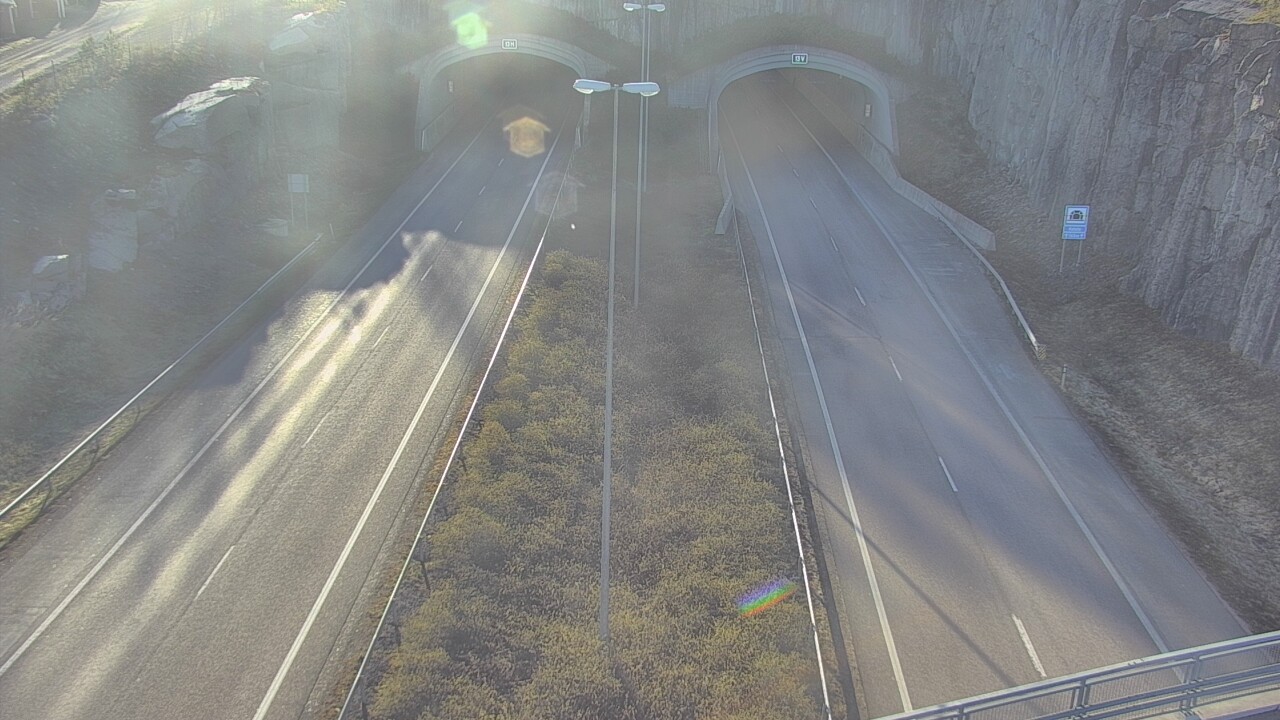 Weather Camera Image Väg 7 Fredrikshamn Kolsila bom väst, Hamina, Kymenlaakso