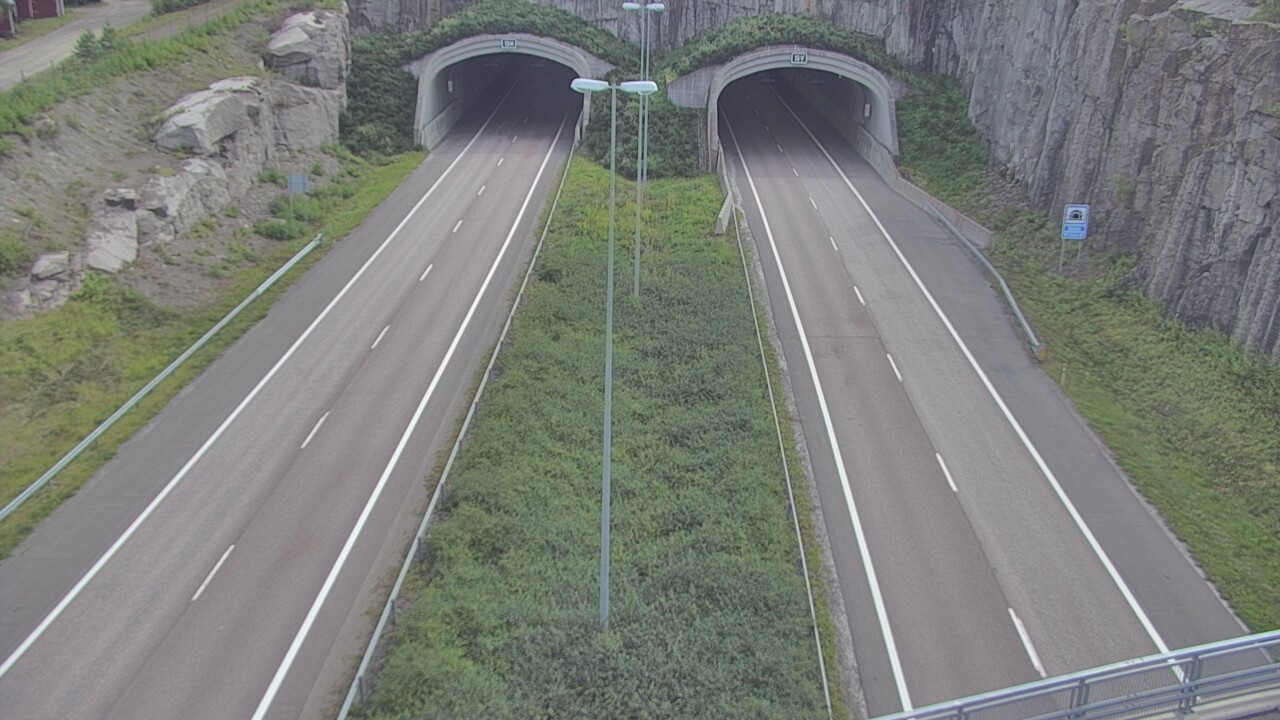 Weather Camera Image Väg 7 Fredrikshamn Kolsila bom väst, Hamina, Kymenlaakso