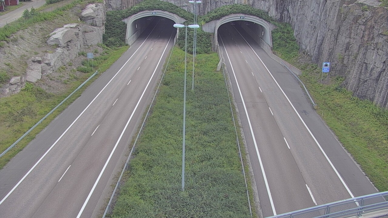 Weather Camera Image Väg 7 Fredrikshamn Kolsila bom väst, Hamina, Kymenlaakso