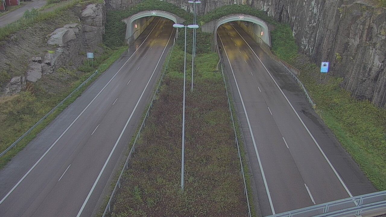 Weather Camera Image Väg 7 Fredrikshamn Kolsila bom väst, Hamina, Kymenlaakso