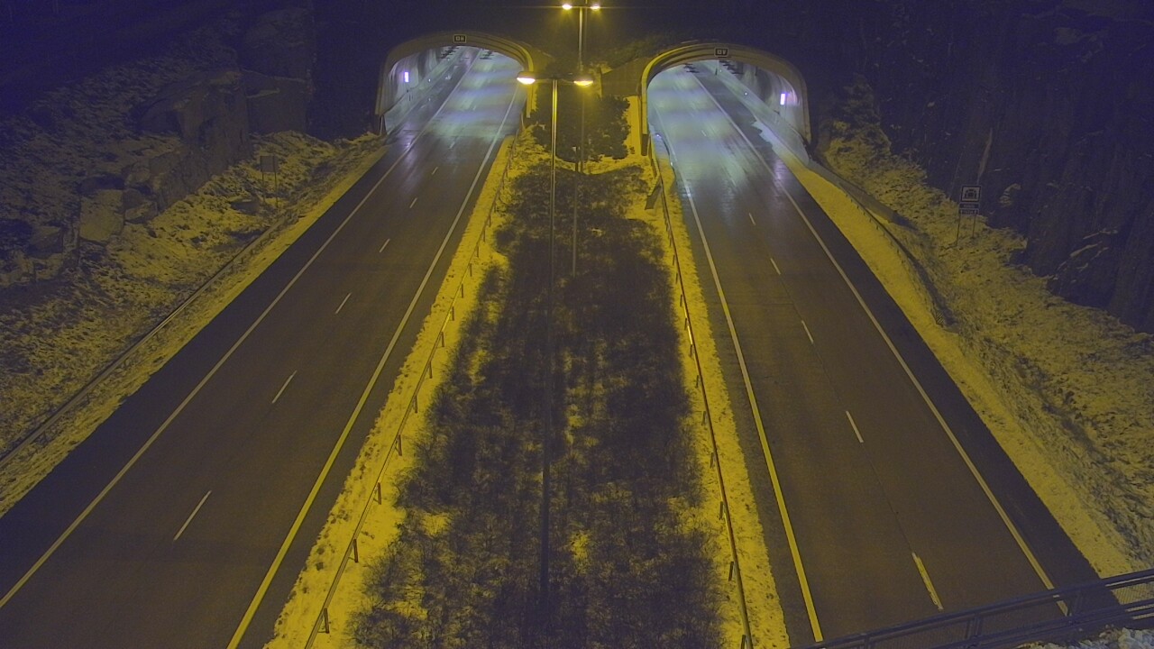 Weather Camera Image Väg 7 Fredrikshamn Kolsila bom väst, Hamina, Kymenlaakso