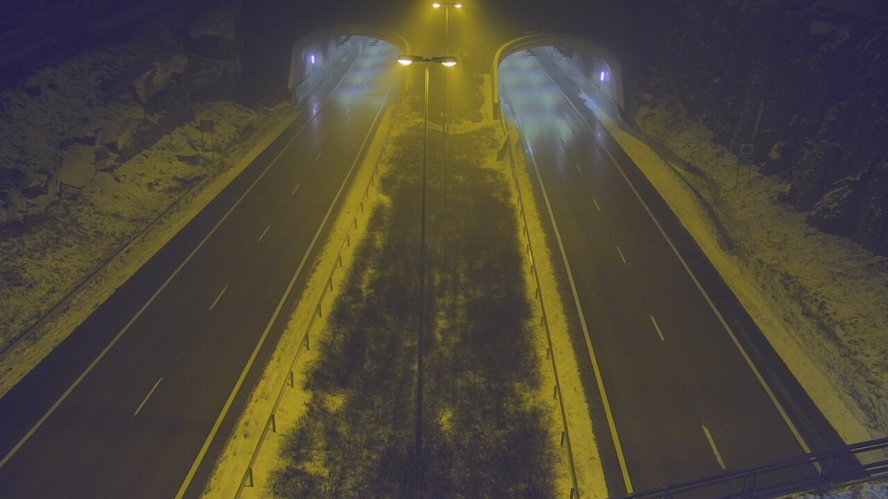 Weather Camera Image Väg 7 Fredrikshamn Kolsila bom väst, Hamina, Kymenlaakso