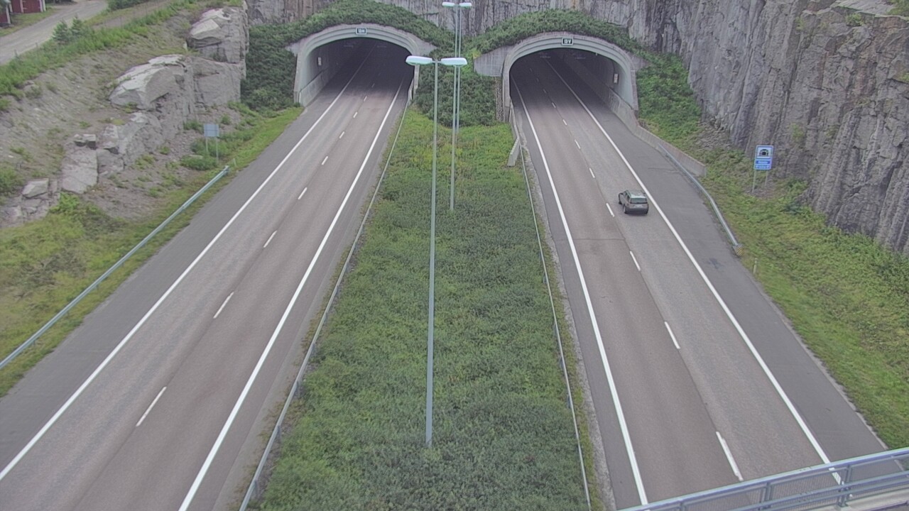 Weather Camera Image Väg 7 Fredrikshamn Kolsila bom väst, Hamina, Kymenlaakso