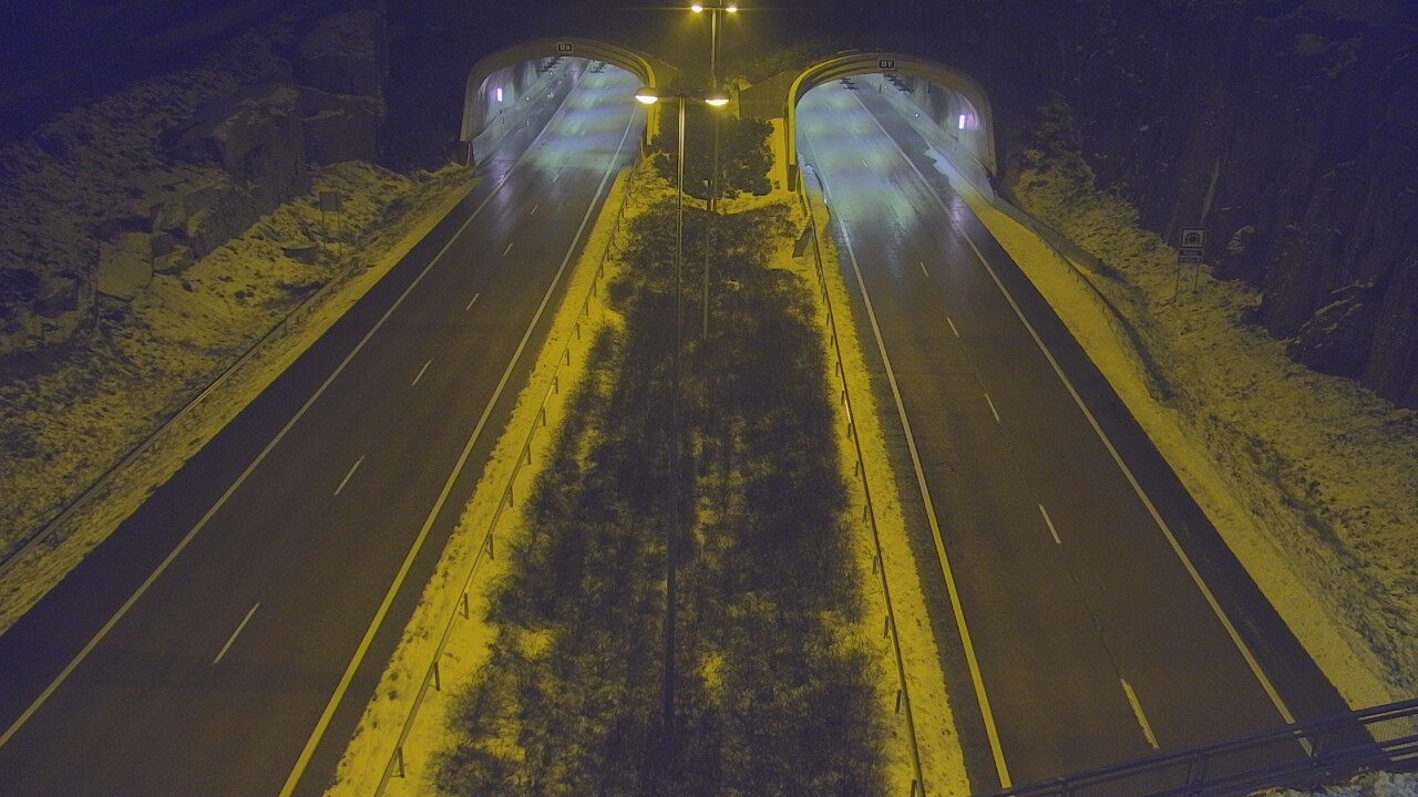 Weather Camera Image Väg 7 Fredrikshamn Kolsila bom väst, Hamina, Kymenlaakso