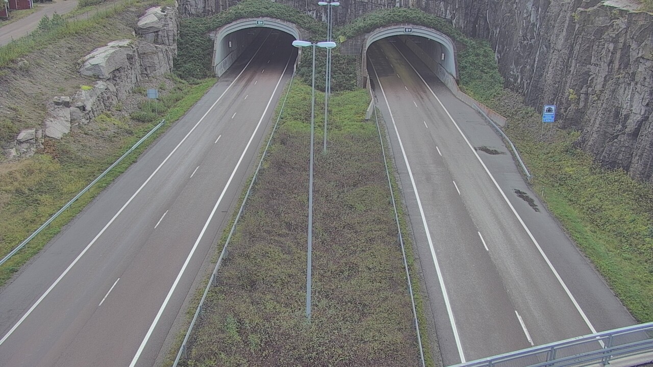 Weather Camera Image Väg 7 Fredrikshamn Kolsila bom väst, Hamina, Kymenlaakso