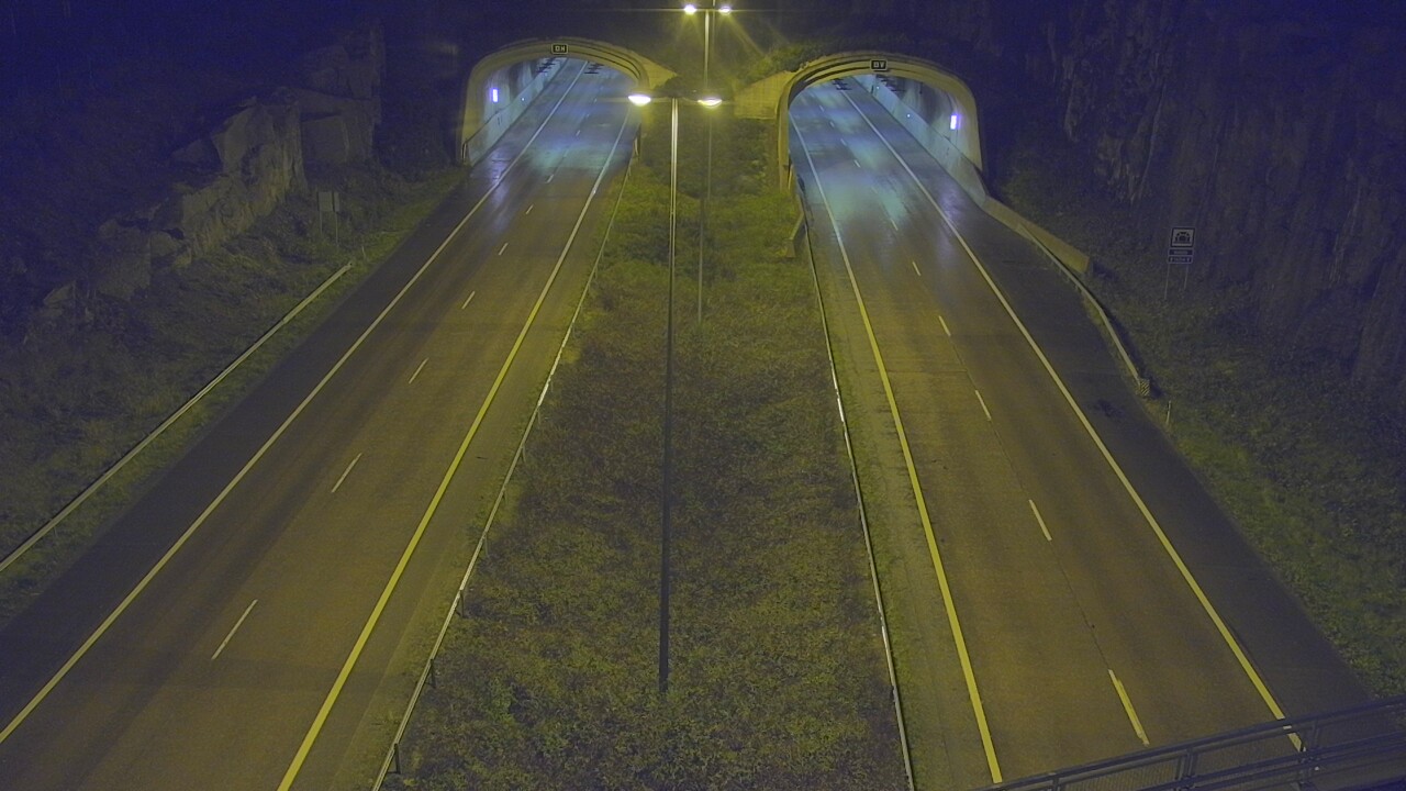Weather Camera Image Väg 7 Fredrikshamn Kolsila bom väst, Hamina, Kymenlaakso
