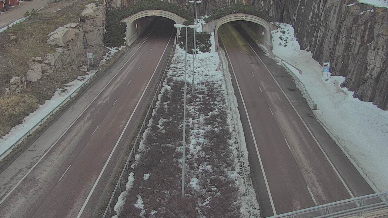 Weather Camera Image Väg 7 Fredrikshamn Kolsila bom väst, Hamina, Kymenlaakso