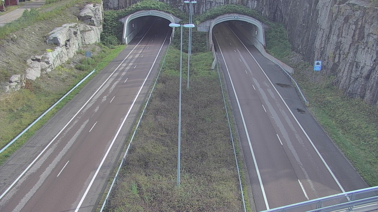 Weather Camera Image Väg 7 Fredrikshamn Kolsila bom väst, Hamina, Kymenlaakso