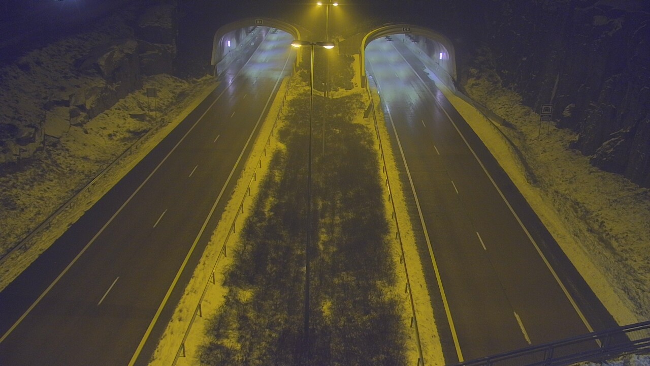 Weather Camera Image Väg 7 Fredrikshamn Kolsila bom väst, Hamina, Kymenlaakso