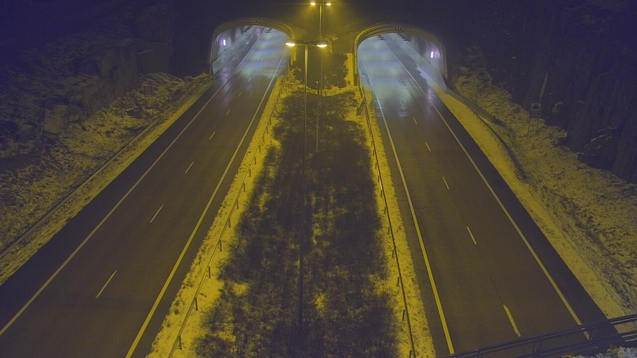 Weather Camera Image Väg 7 Fredrikshamn Kolsila bom väst, Hamina, Kymenlaakso