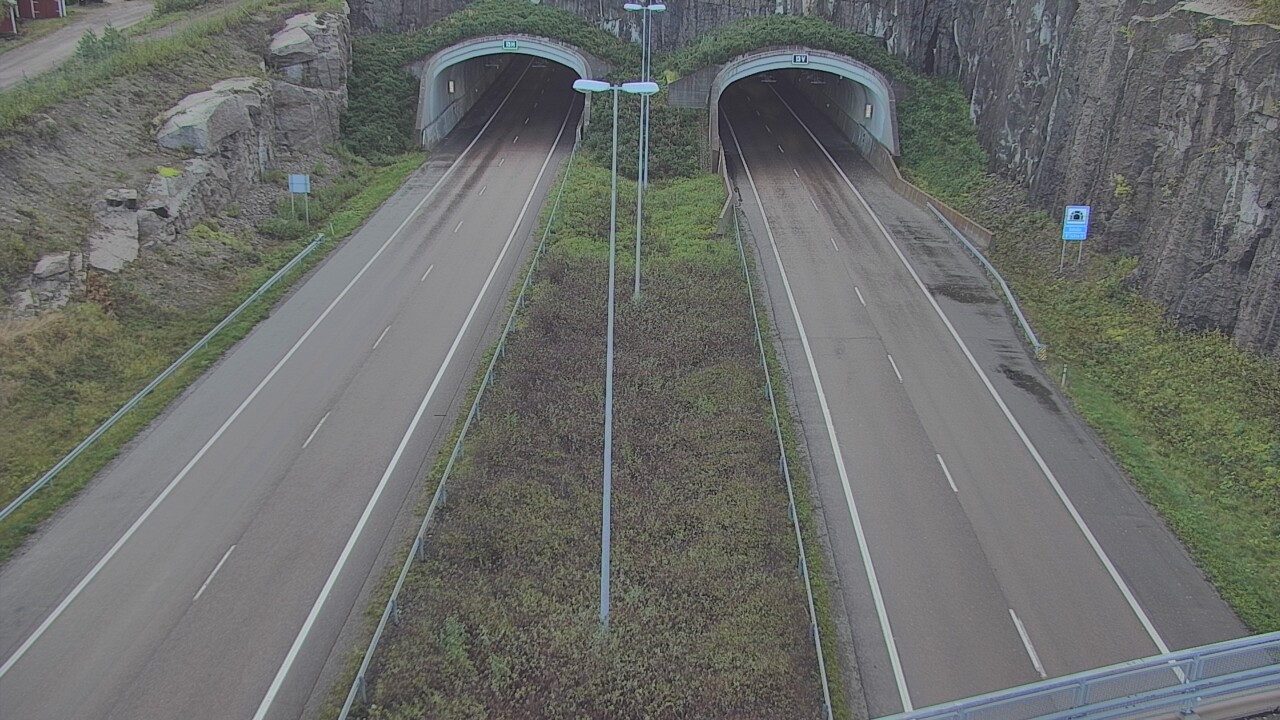 Weather Camera Image Väg 7 Fredrikshamn Kolsila bom väst, Hamina, Kymenlaakso