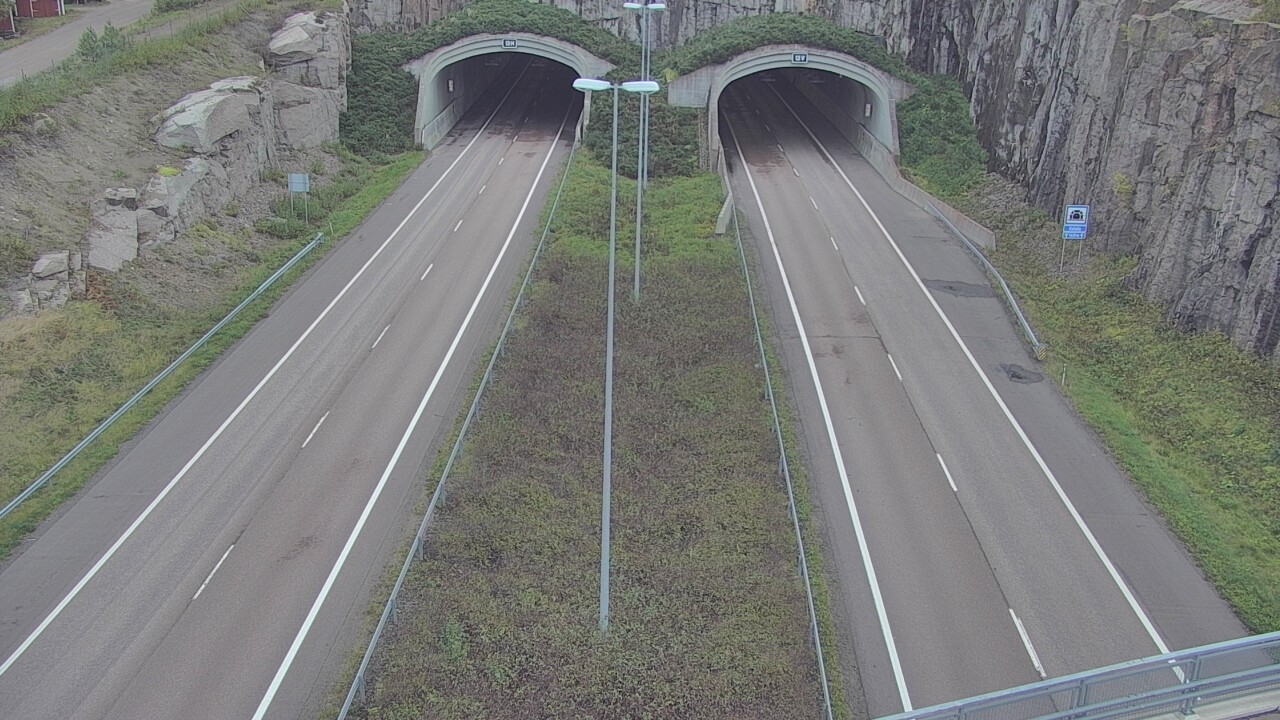Weather Camera Image Väg 7 Fredrikshamn Kolsila bom väst, Hamina, Kymenlaakso