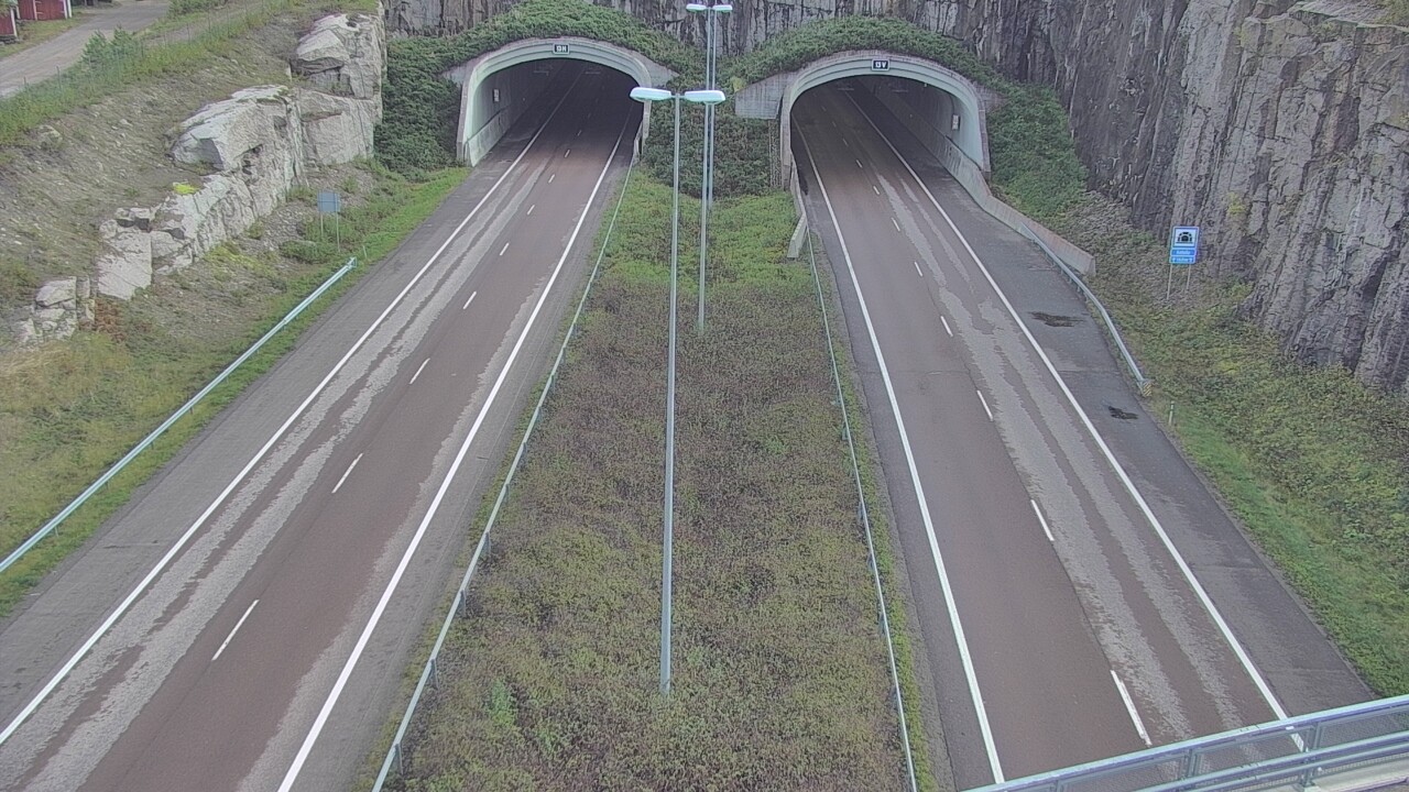 Weather Camera Image Väg 7 Fredrikshamn Kolsila bom väst, Hamina, Kymenlaakso
