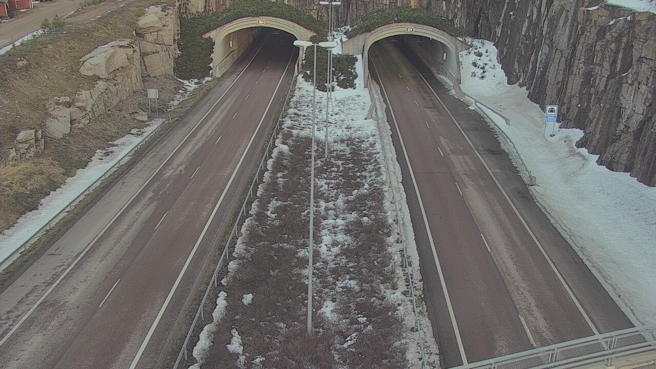 Weather Camera Image Väg 7 Fredrikshamn Kolsila bom väst, Hamina, Kymenlaakso