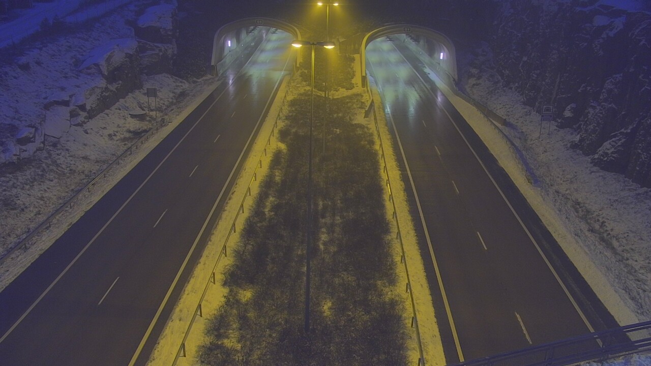 Weather Camera Image Väg 7 Fredrikshamn Kolsila bom väst, Hamina, Kymenlaakso