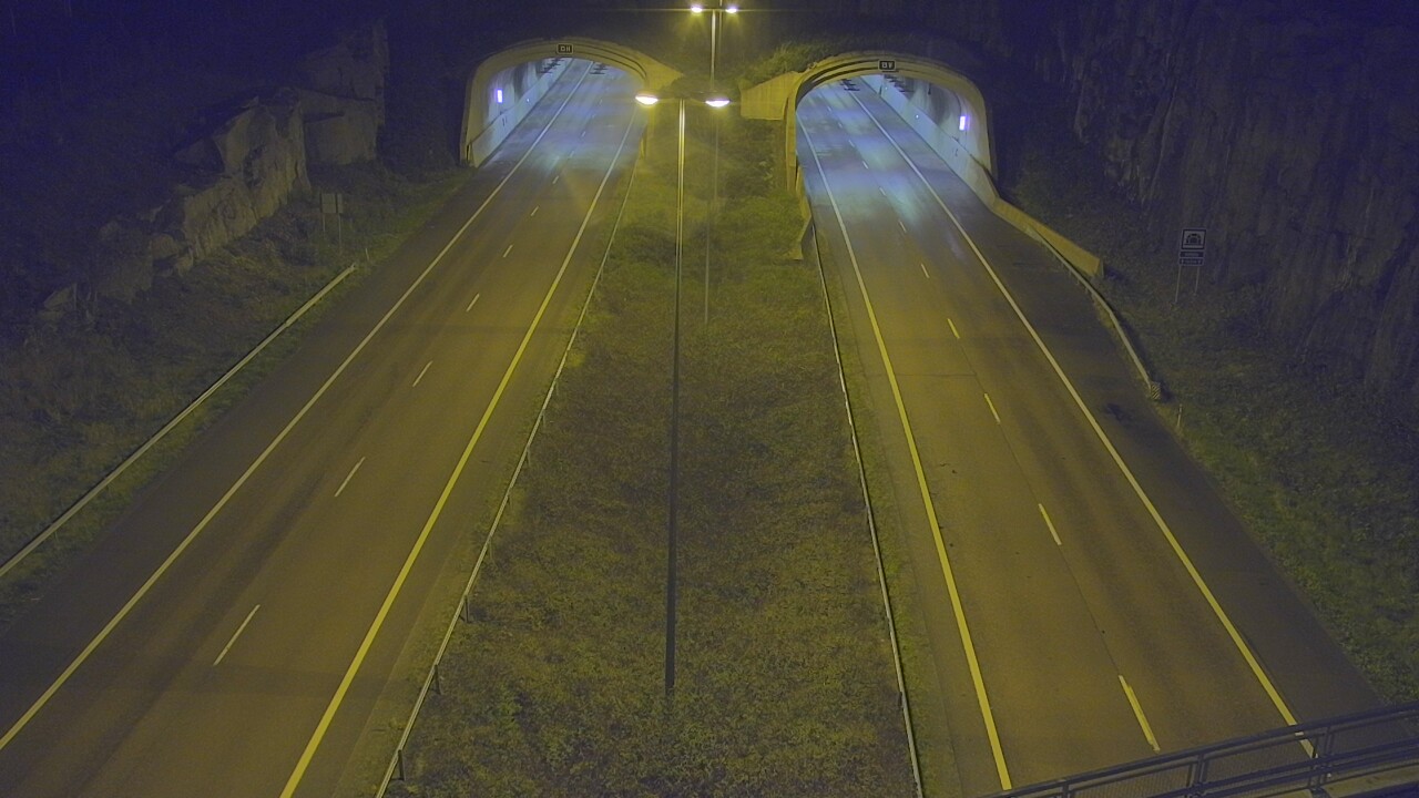 Weather Camera Image Väg 7 Fredrikshamn Kolsila bom väst, Hamina, Kymenlaakso