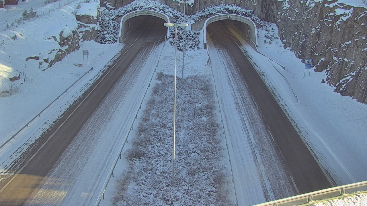 Kelikamerat Kuva Tie 7 Hamina Kolsila puomi länsi, Hamina, Kymenlaakso