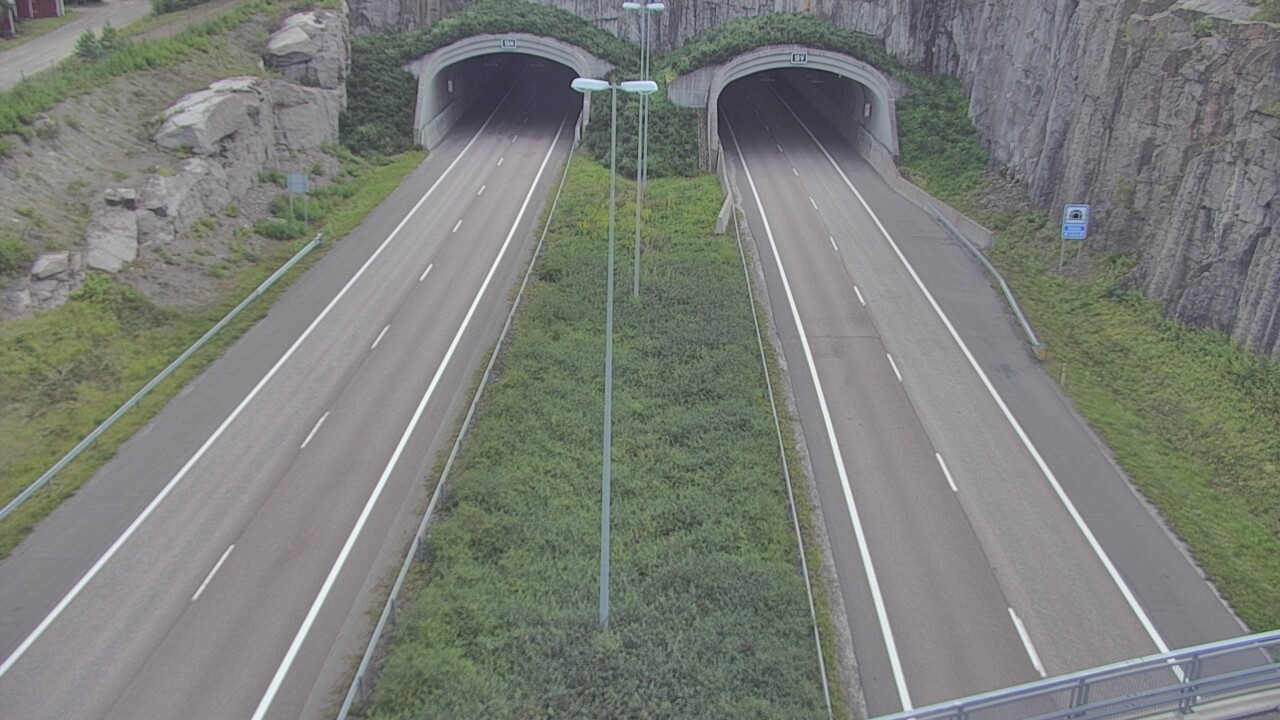 Weather Camera Image Väg 7 Fredrikshamn Kolsila bom väst, Hamina, Kymenlaakso