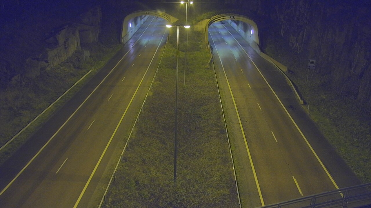 Weather Camera Image Väg 7 Fredrikshamn Kolsila bom väst, Hamina, Kymenlaakso