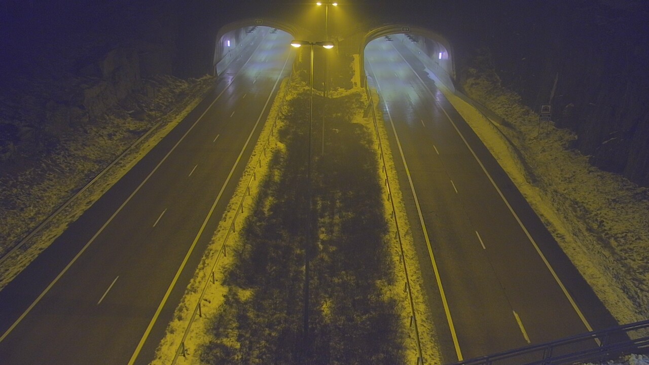 Weather Camera Image Väg 7 Fredrikshamn Kolsila bom väst, Hamina, Kymenlaakso