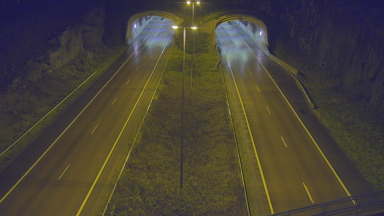 Weather Camera Image Väg 7 Fredrikshamn Kolsila bom väst, Hamina, Kymenlaakso