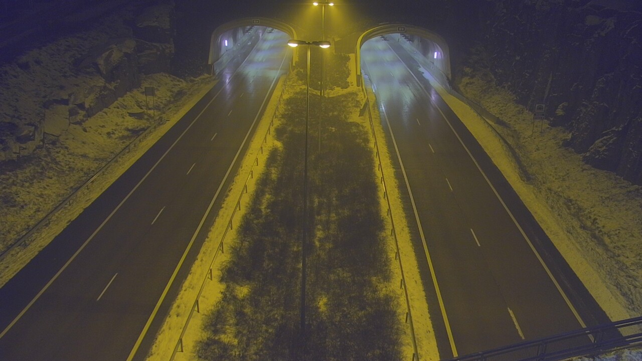 Weather Camera Image Väg 7 Fredrikshamn Kolsila bom väst, Hamina, Kymenlaakso