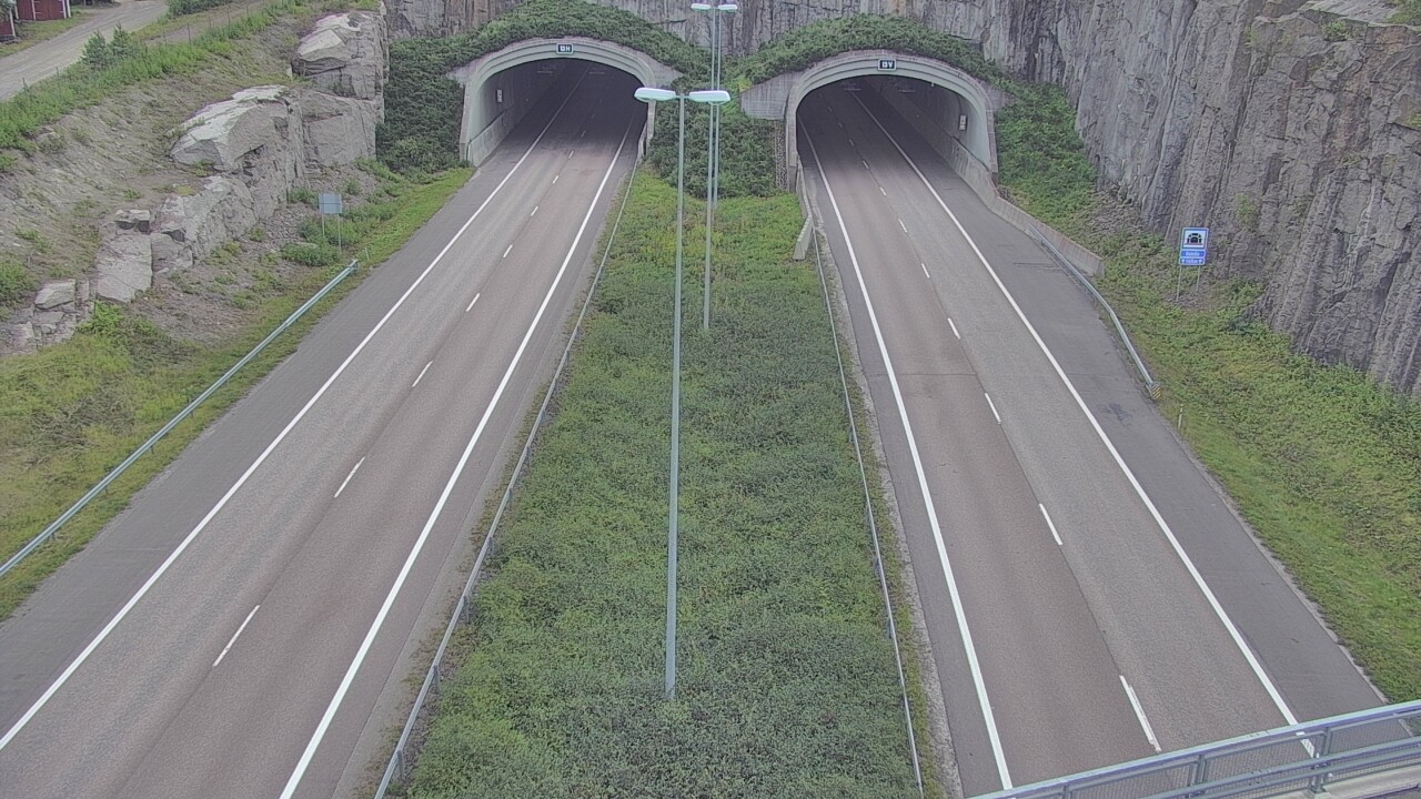 Weather Camera Image Väg 7 Fredrikshamn Kolsila bom väst, Hamina, Kymenlaakso
