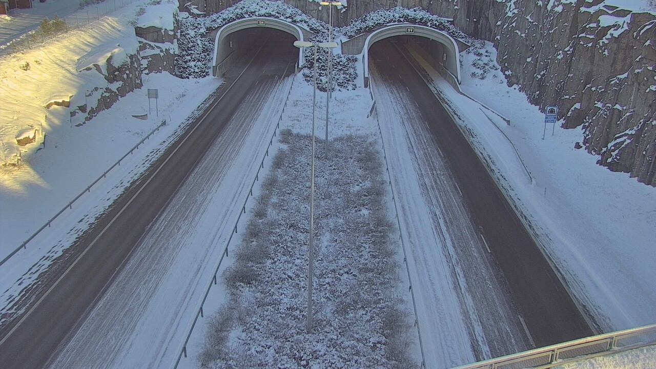 Kelikamerat Kuva Tie 7 Hamina Kolsila puomi länsi, Hamina, Kymenlaakso