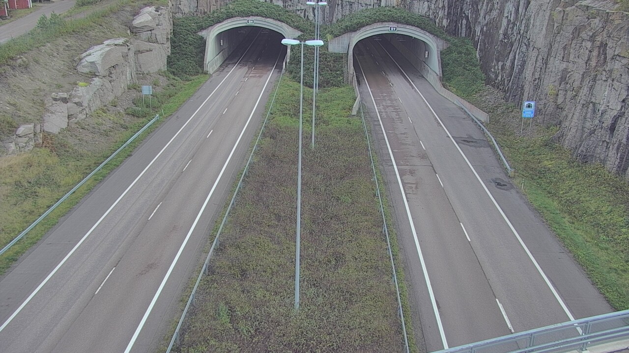 Weather Camera Image Väg 7 Fredrikshamn Kolsila bom väst, Hamina, Kymenlaakso