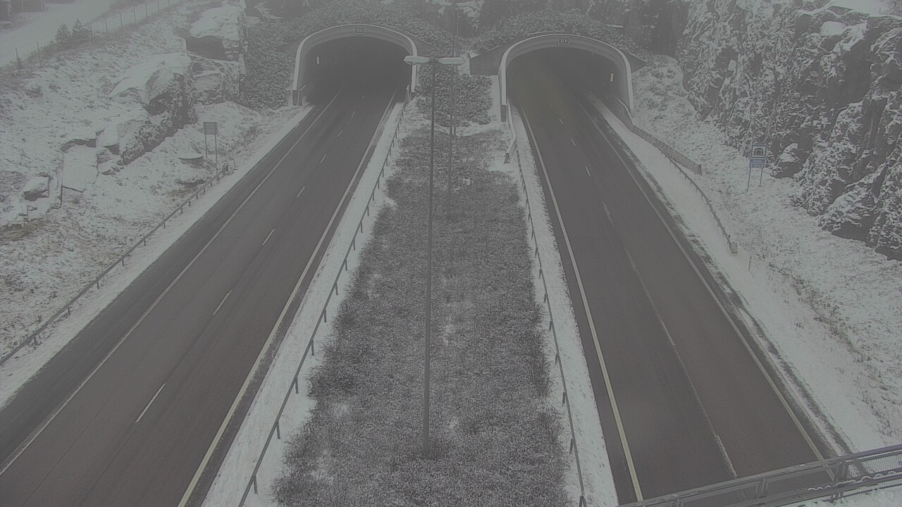 Weather Camera Image Väg 7 Fredrikshamn Kolsila bom väst, Hamina, Kymenlaakso