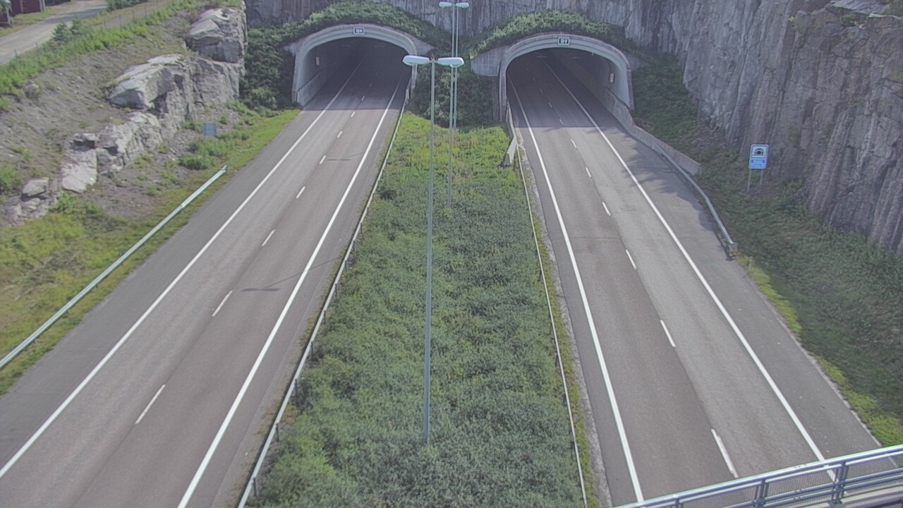 Weather Camera Image Väg 7 Fredrikshamn Kolsila bom väst, Hamina, Kymenlaakso